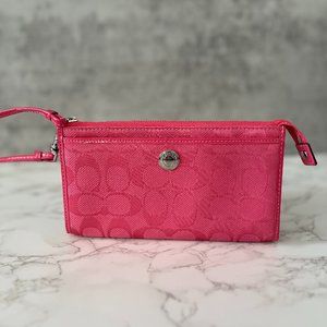Hot Pink Coach Wallet